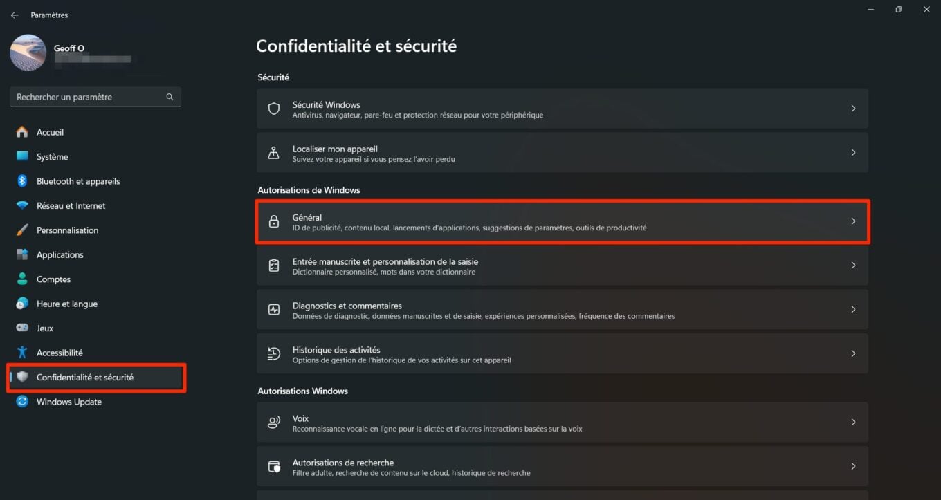 Désactiver Les Pubs Dans Windows 11 4 1