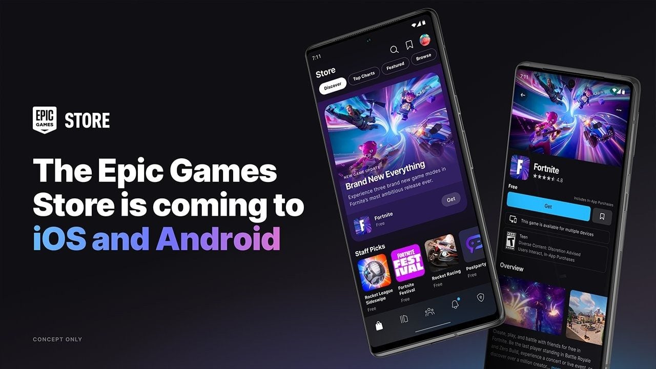 Epic Games Store Android Ios