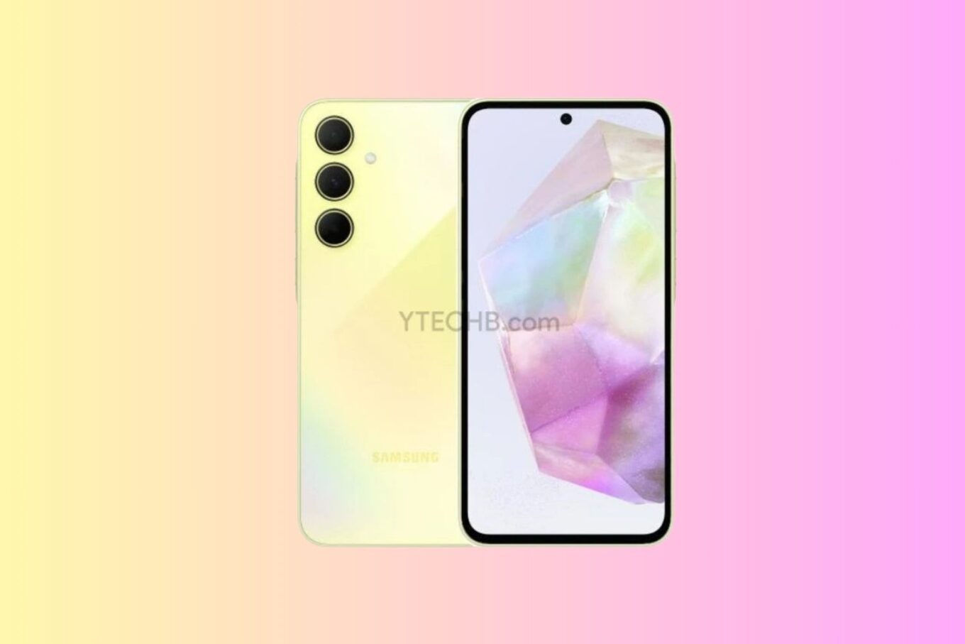 Galaxy A35 Fuite