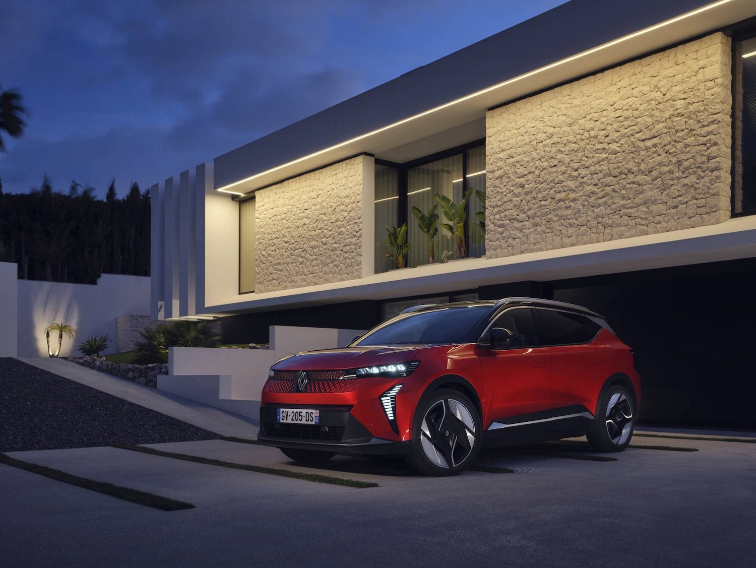 Renault Scénic E Tech Electric Iconic Rouge Flamme Copie