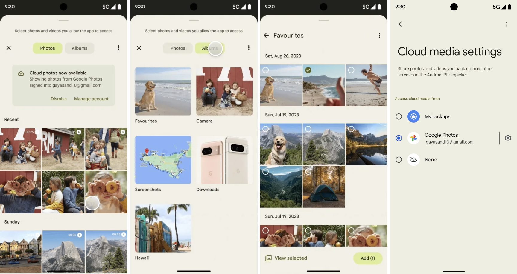 Android Selecteur Image Google Photos