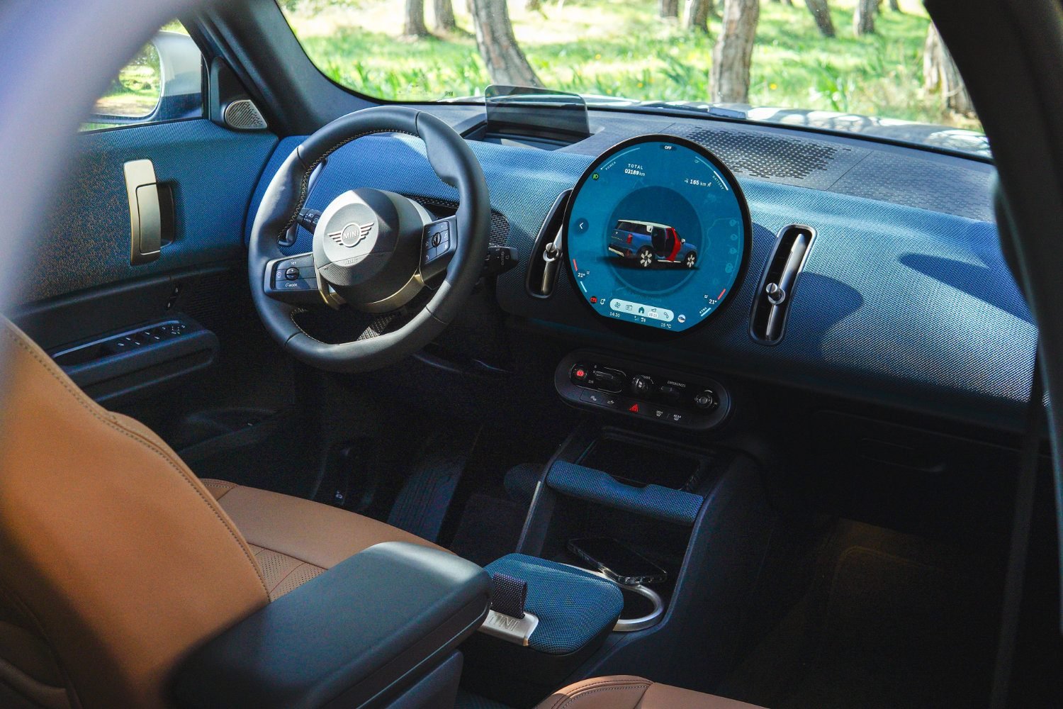 Essai Mini Countryman Se 2024 Habitacle