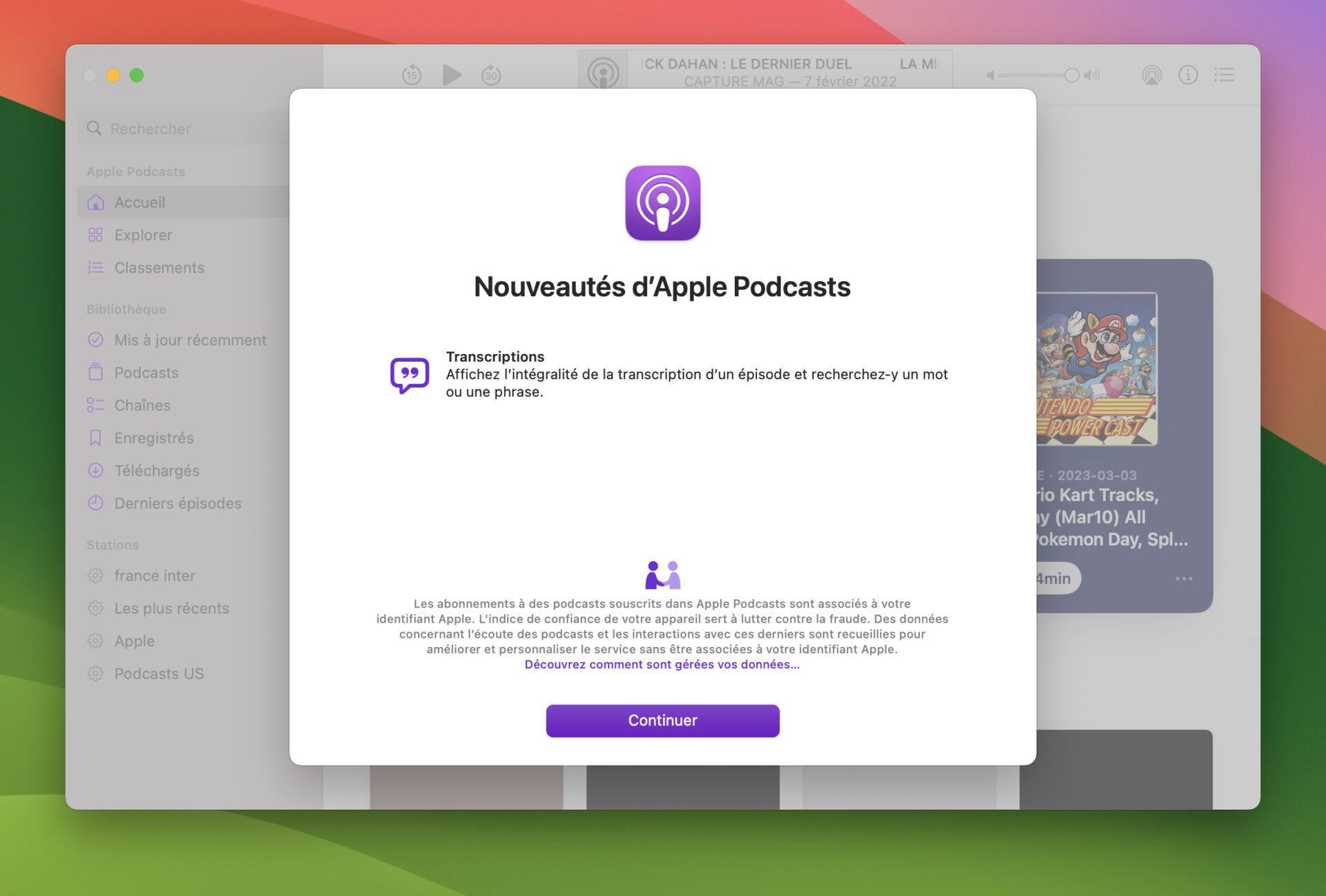 Macos 14.4 Podcasts