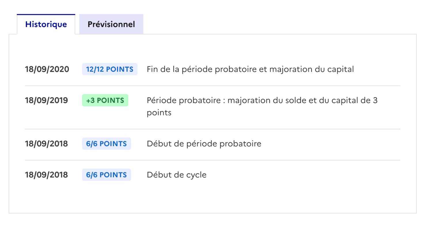 Permis Conduire Points Historique Plateforme