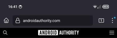 Android 15 status bar