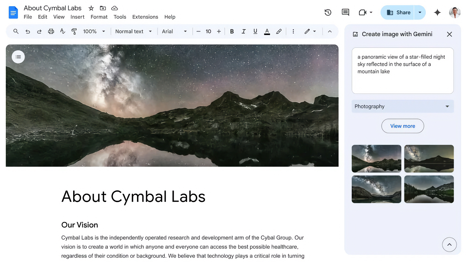 Google Docs Ia Gemini