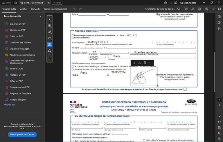 Comment remplir et signer un document PDF