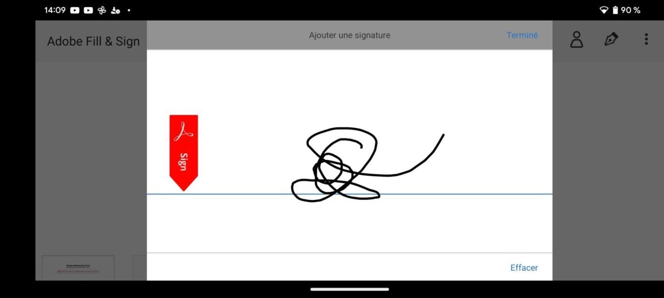 Remplir Et Signer Un Pdf Android8