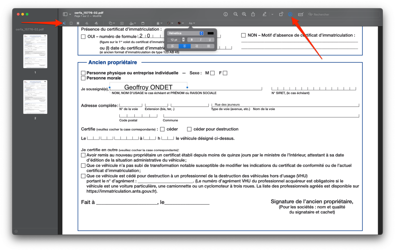 Remplir Et Signer Un Pdf Macos2