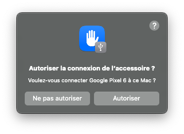 Transfert Photos Vidéos Android Macos1