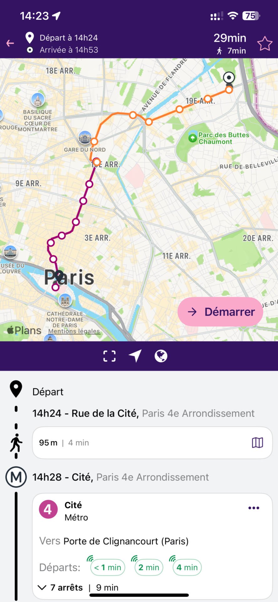 Transport Public Paris 2024 2