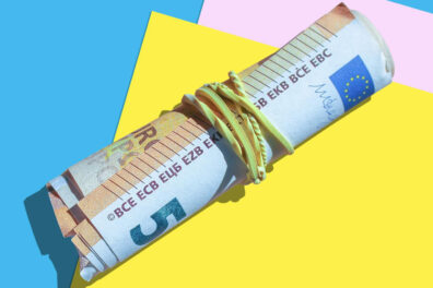 Billet Euro Argent Banque