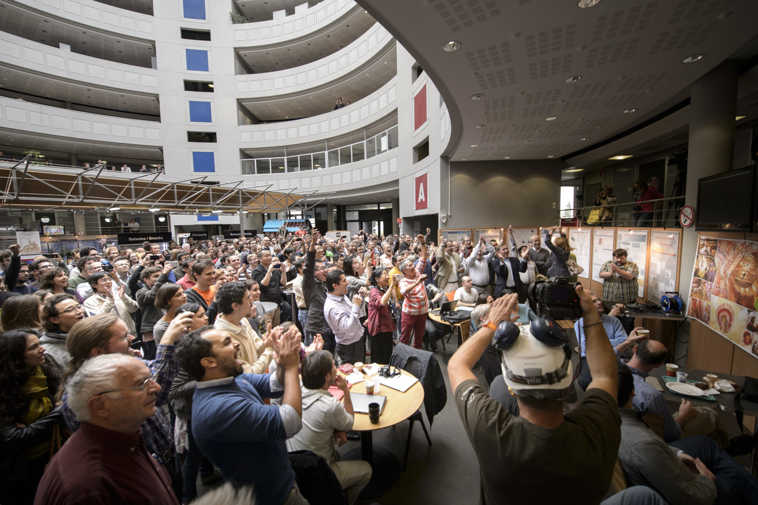 Cern Peter Higgs Theorie Boson Ceremonie Resultats