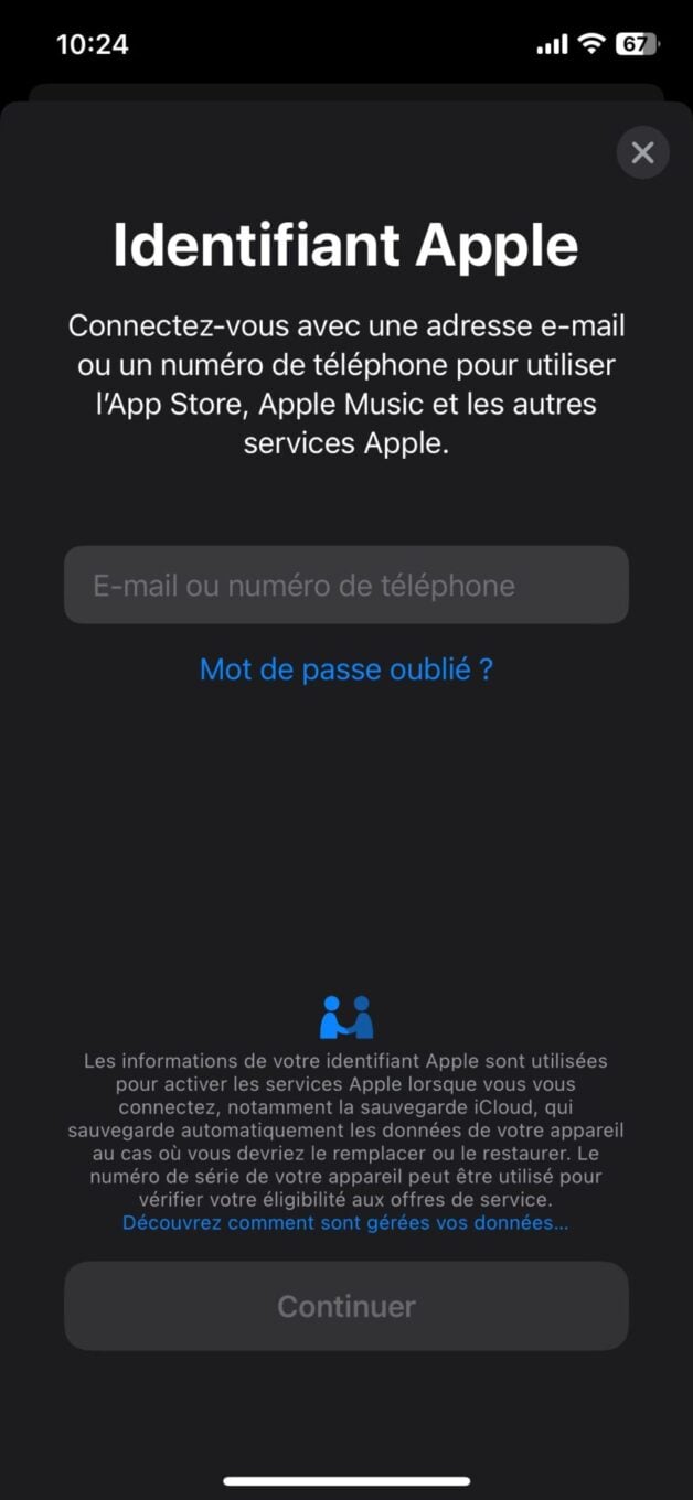 Iphone Se Connecter à L App Store Us 10