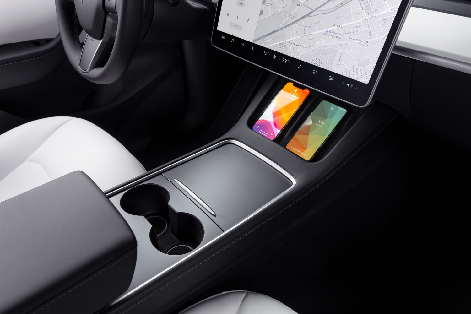 Model Y Tesla Habitacle Console Centrale