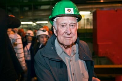 Peter Higgs Cern