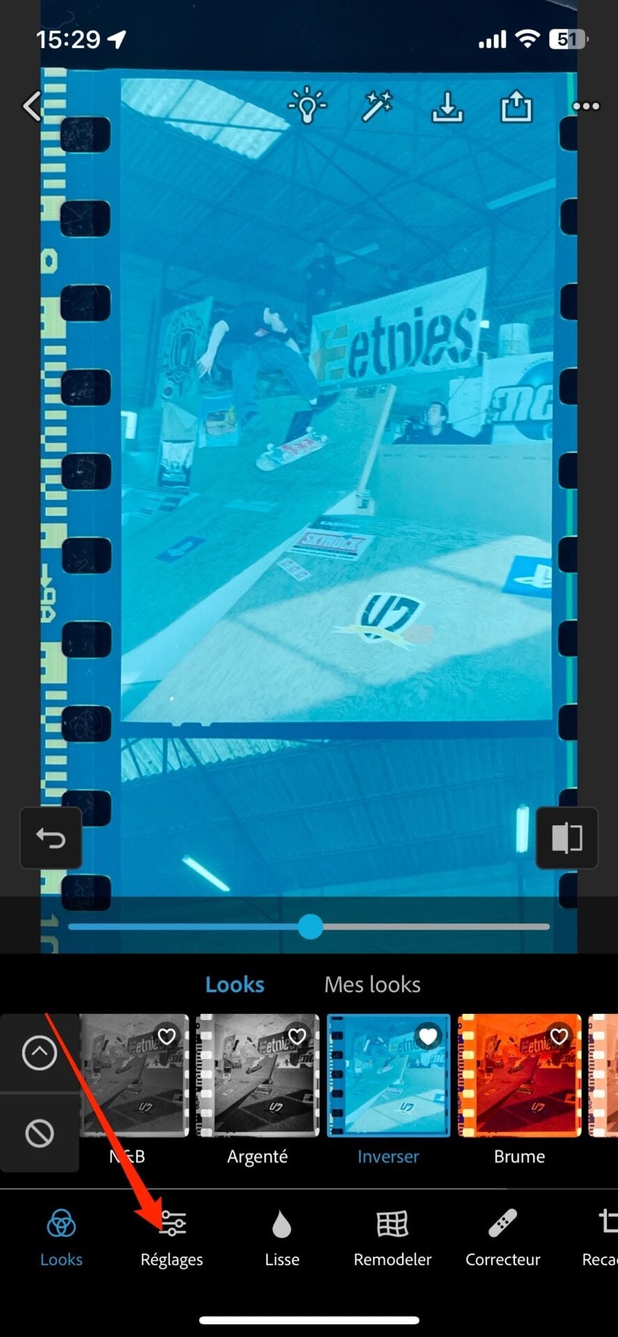 Photoshop Express Inverser Les Couleurs Négatif Photo6