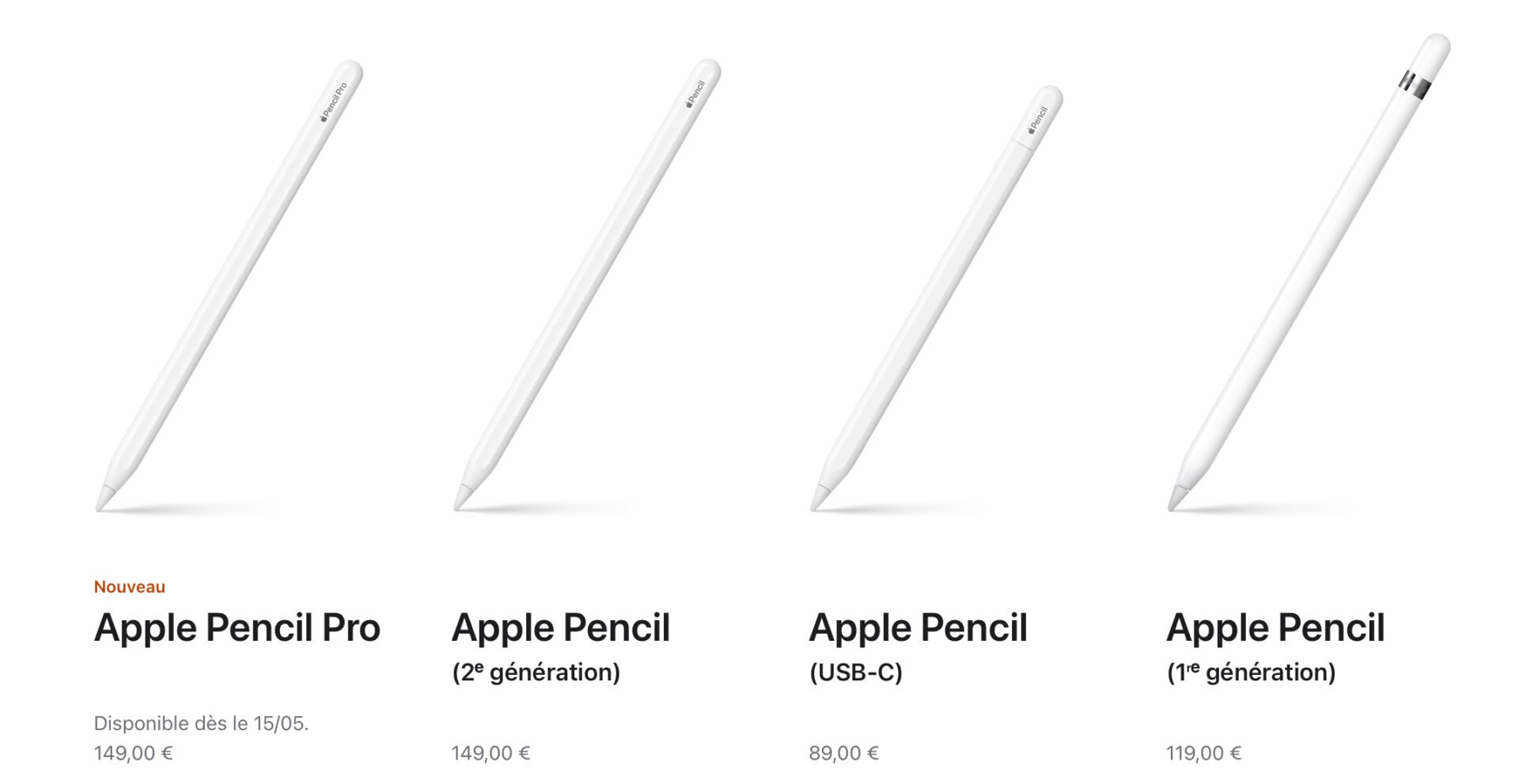 Apple Pencil Catalogue