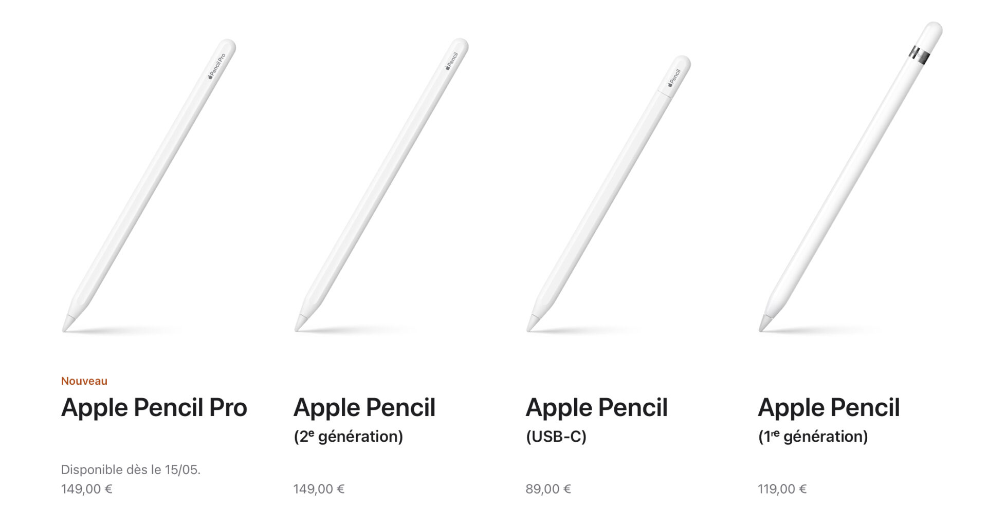 Apple Pencil Catalogue