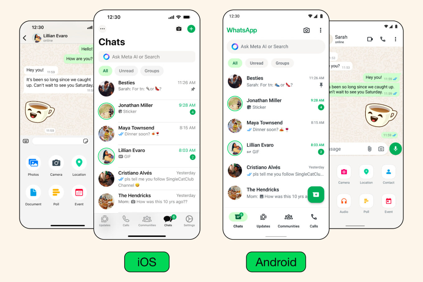 Comment envoyer vos vœux à tous vos contacts WhatsApp