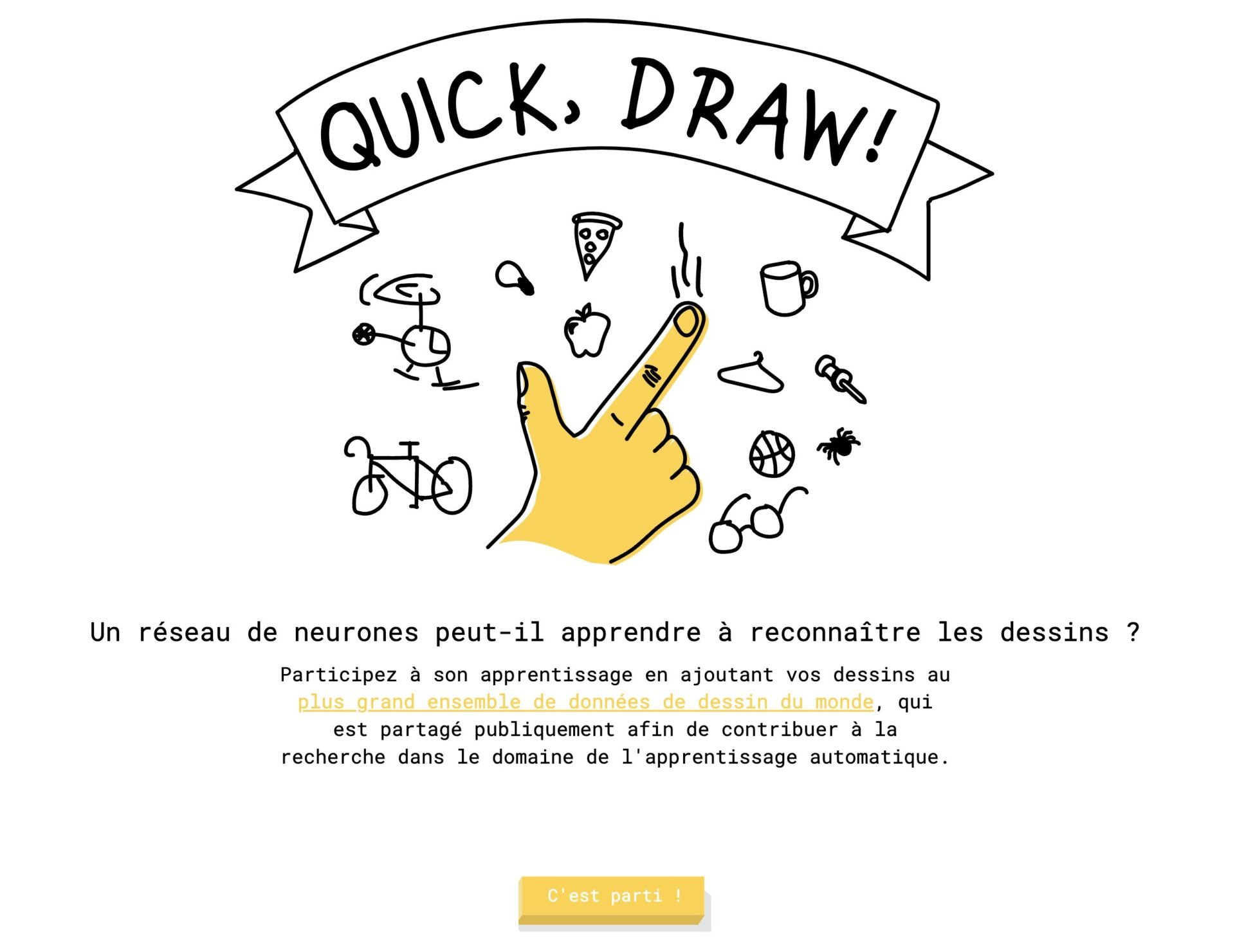 Jeu Google Quick Draw