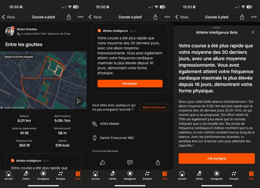Strava Dat Screen Que vaut l’IA de Strava : notre avis après 5 mois de test