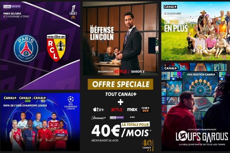 Pour ses 40 ans, Canal+ vous offre la TOTALE avec un prix (mini) que ...
