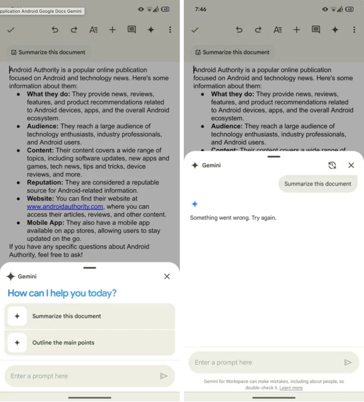 Google Docs sur Android bientôt au niveau de la version web grâce à ces ...