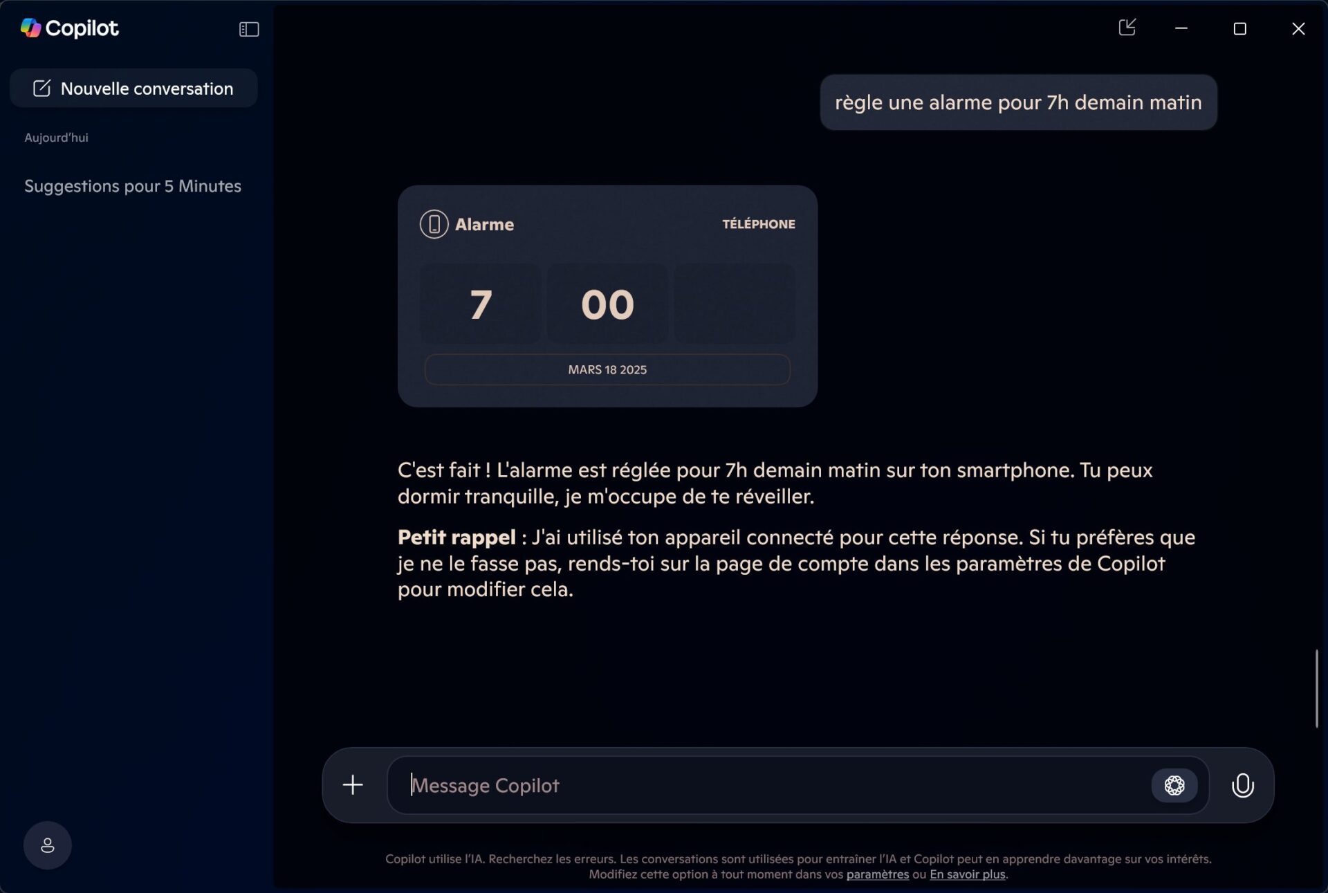 Windows 11 : l’appli Copilot prend désormais le contrôle de votre ...