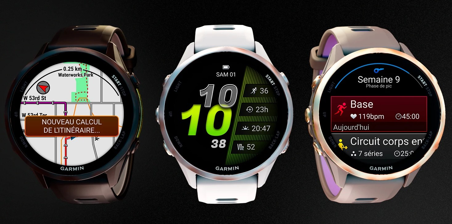 Forerunner 970 Teintes