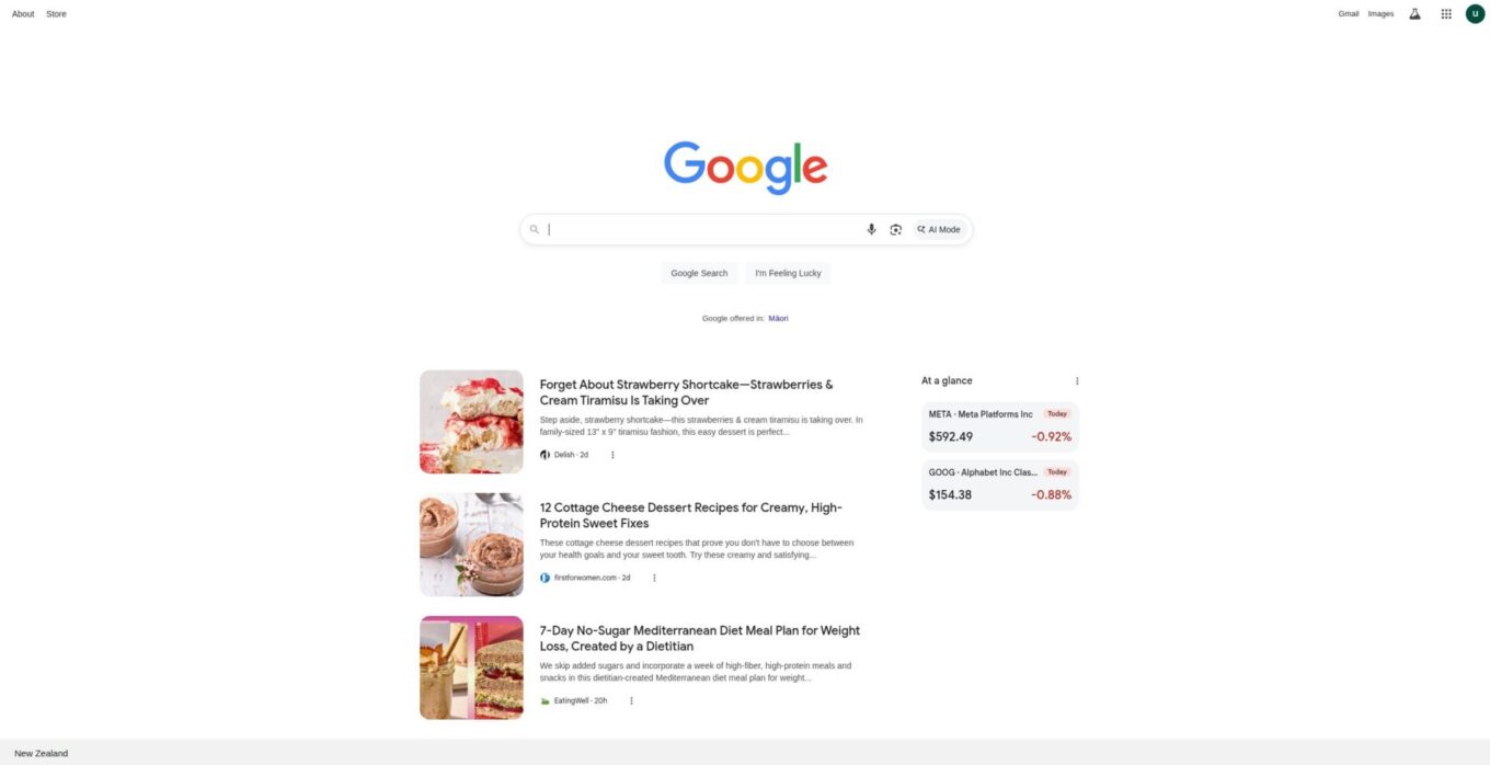 Google Discover Damien Andell X