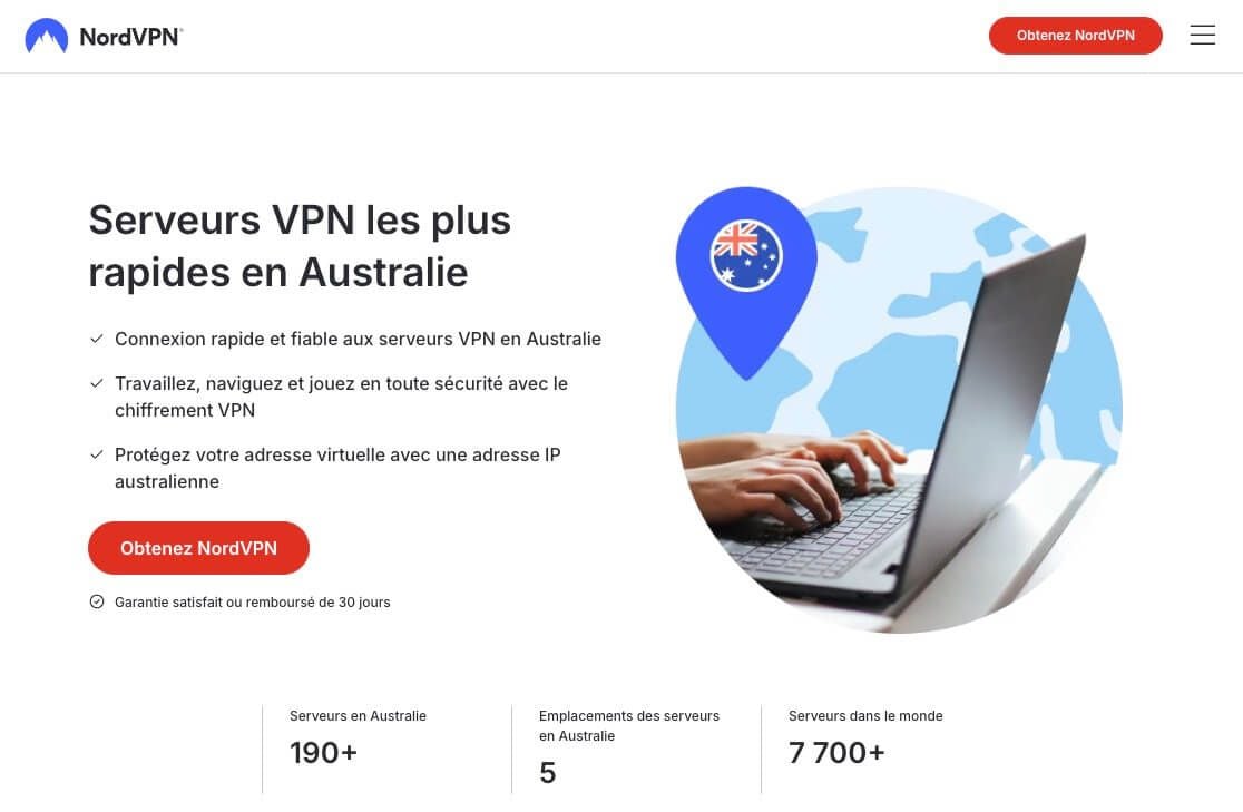 Nordvpn Australie