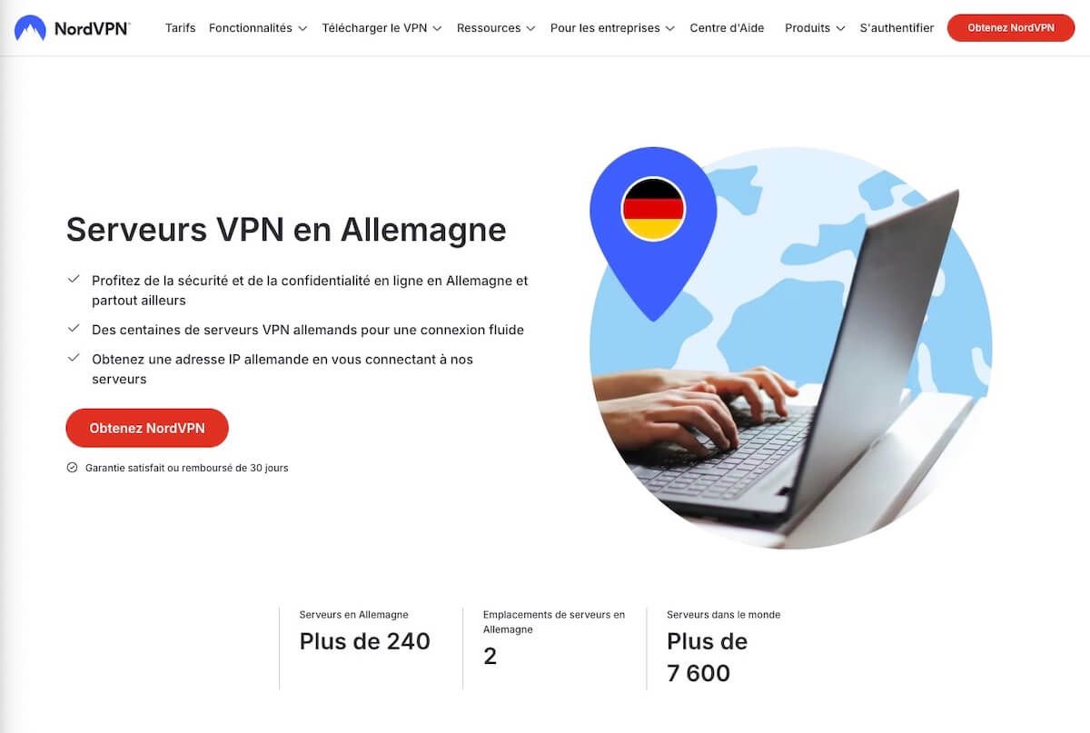Nordvpn Serveurs En Allemagne