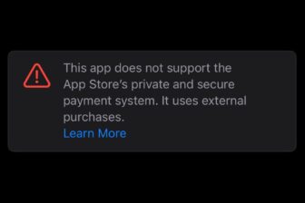 App Store Apple Alerte Commission