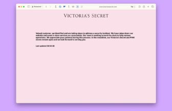 Victoria Secret Site Web