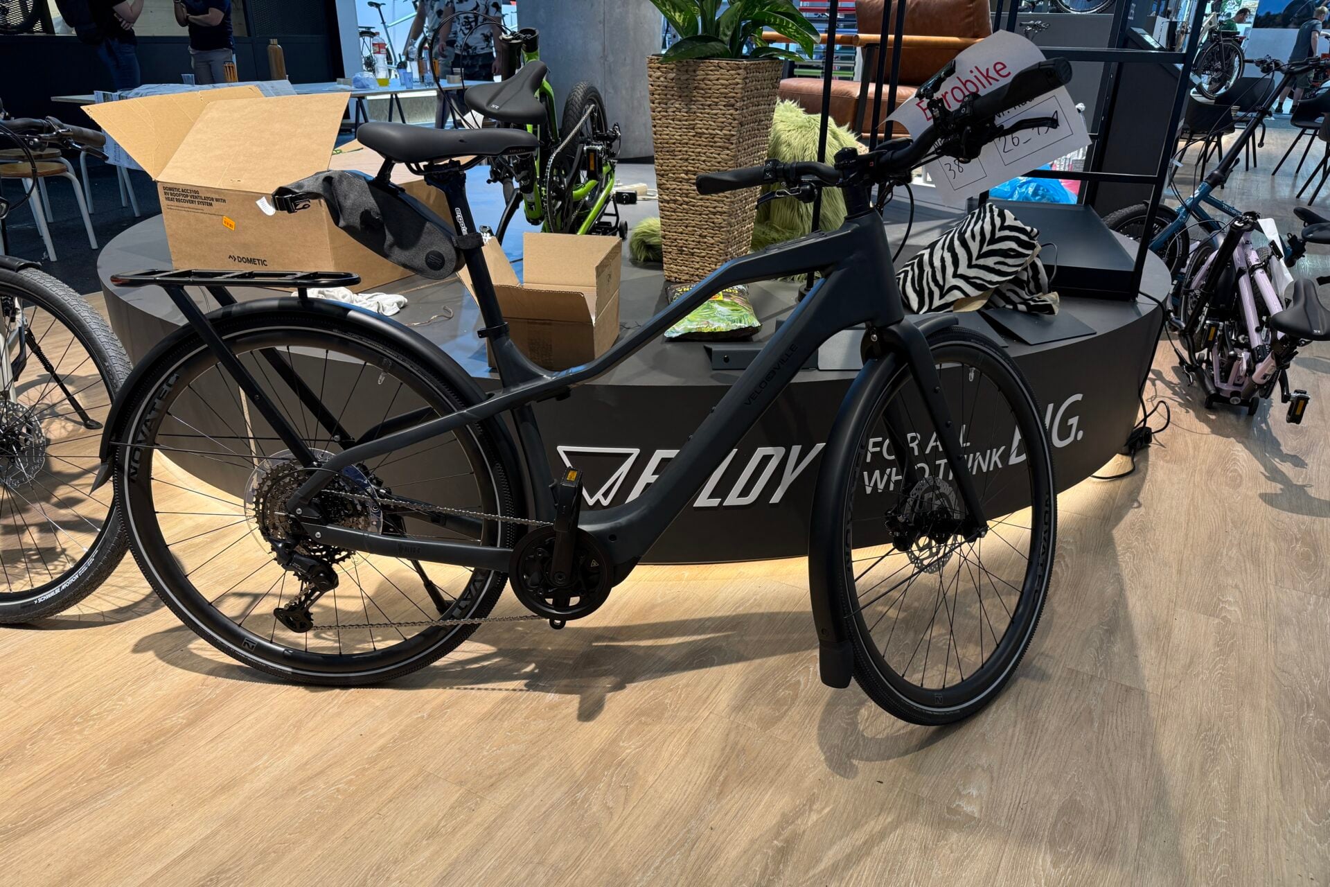 Le Revo-C de Vélo de Ville avec son moteur DJI
