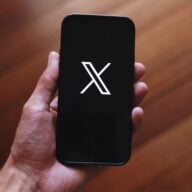 X Twitter Logo Smartphone