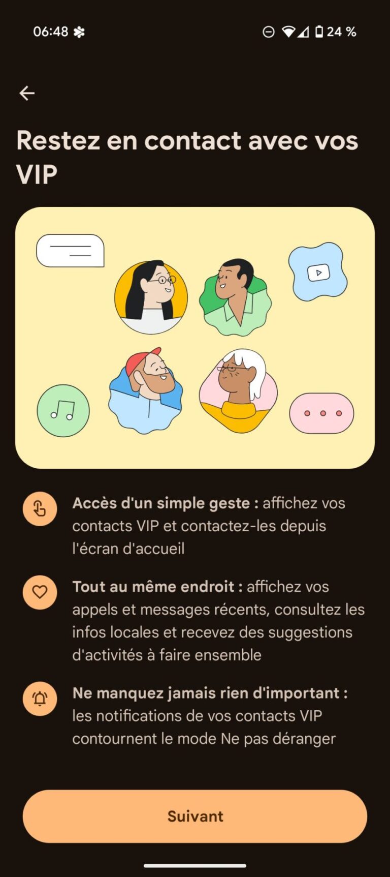 Google Pixel : voici comment fonctionne le nouveau widget « Contacts ...