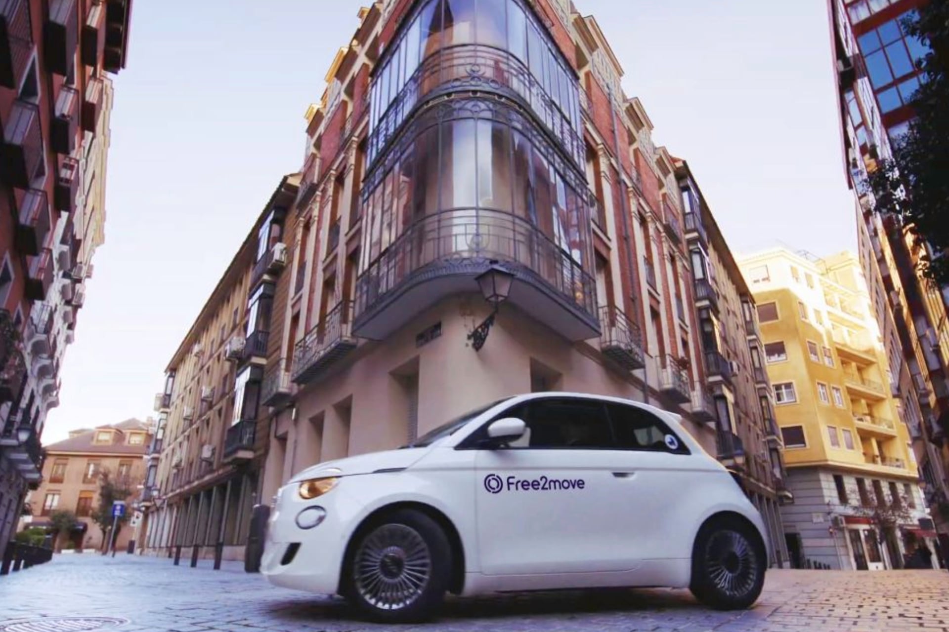 Fiat 500e Autopartage Free2move
