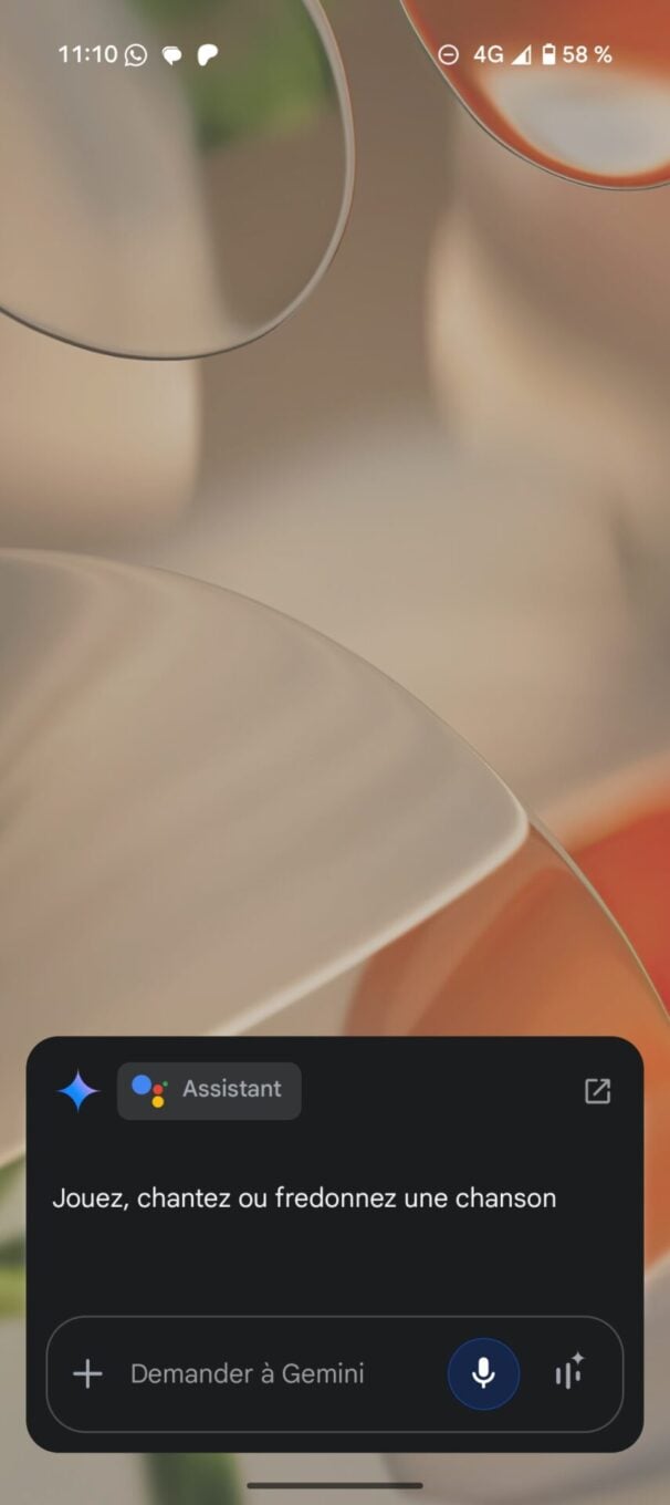 Android : Gemini a enfin compris comment fonctionne Shazam