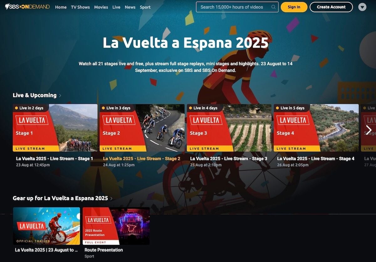 Sbs La Vuelta 2025