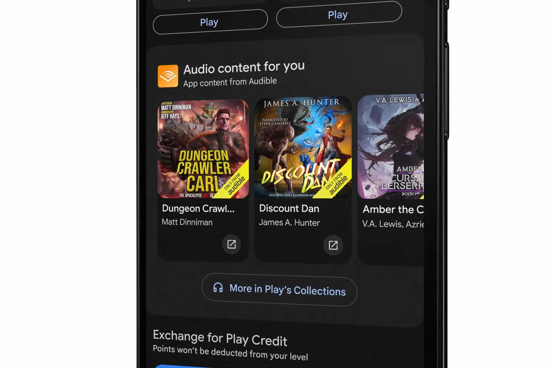 Google Play Mise à jour du contenu audio