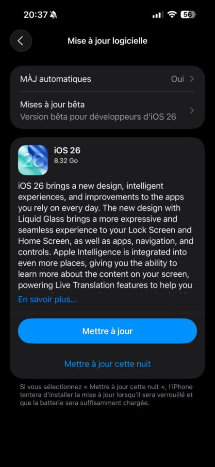 iOS 26 est officiellement disponible sur l'iPhone, voici tout ce qu’il ...