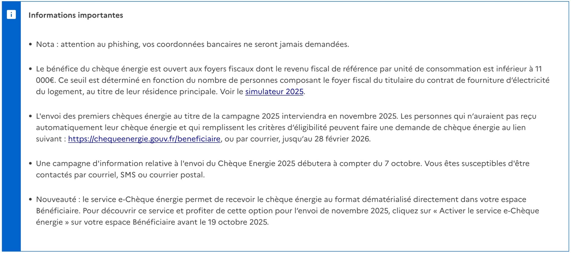 Cheque Energie Gouv Fr