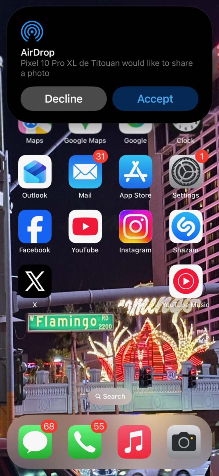 Tutoriel : comment faire un AirDrop avec un Pixel 10