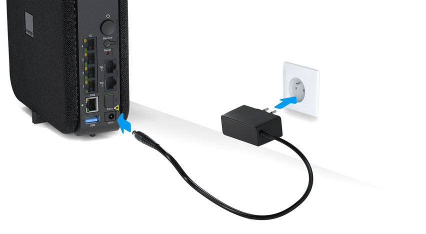 Fonte de alimentação Livebox 7