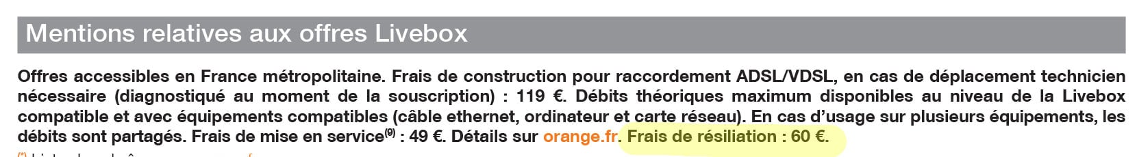 Orange Internet oferece preços em novembro de 2025