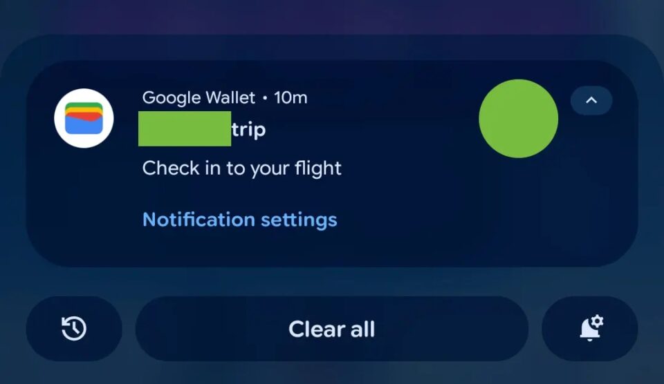Wallet Notification Functionality Google Wallet active un nouveau genre de notifications qui peut vous ...
