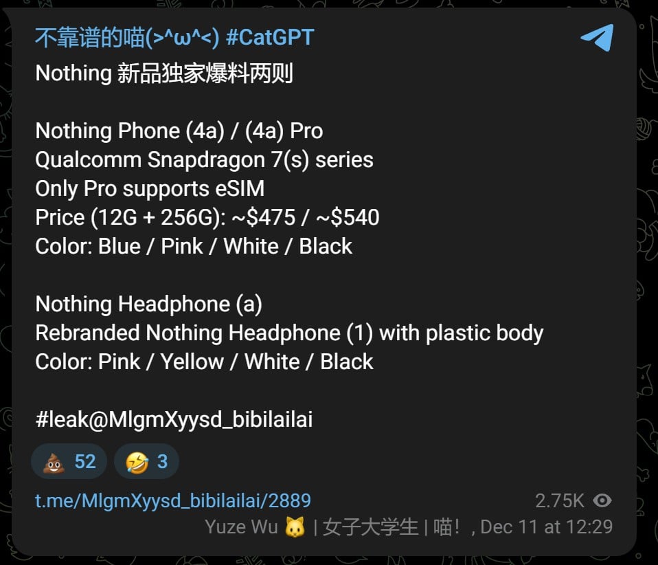 Nada de telefone (4) vazamento