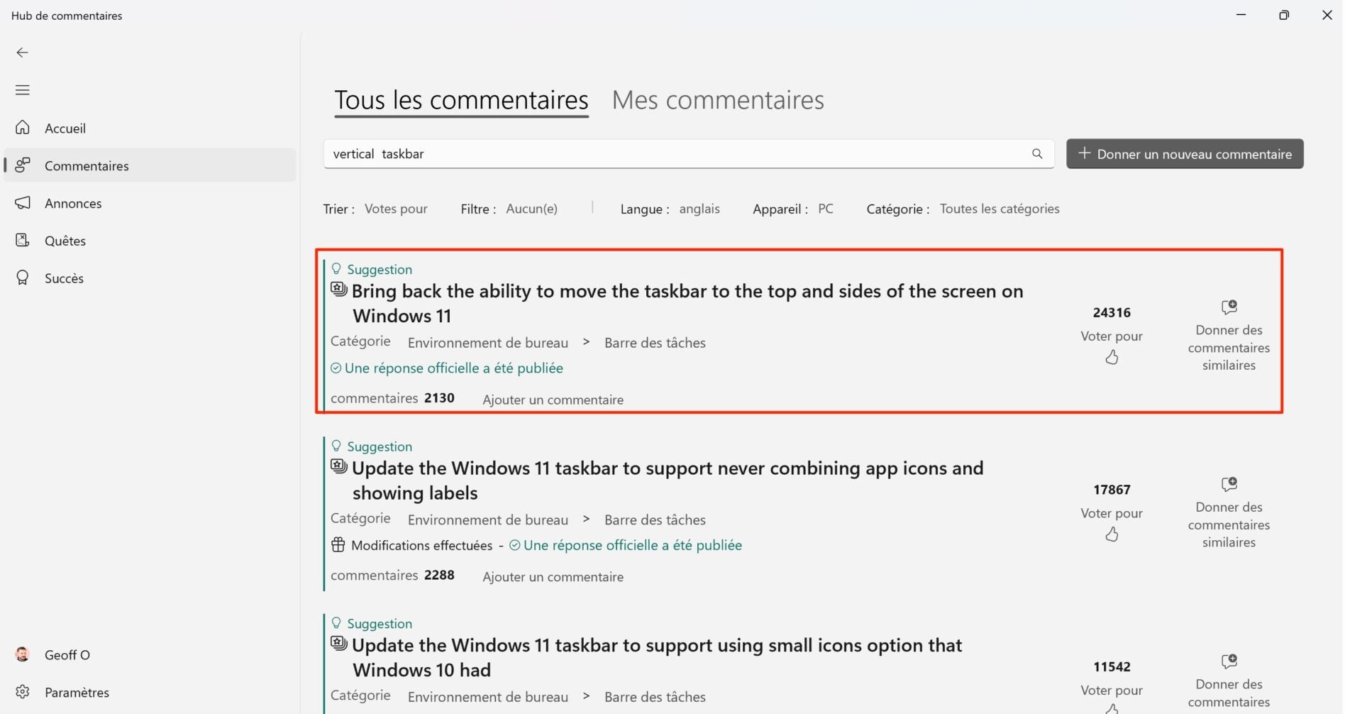 Windows 11 Comment Afficher Une Barre Des Tâches Verticale Sur Votre Pc 1